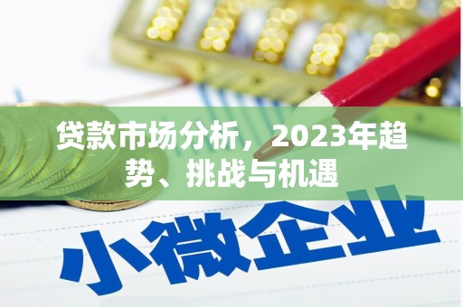 大堂贷款市场分析，2023年趋势、挑战与机遇