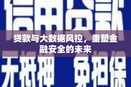 北林贷款与大数据风控，重塑金融安全的未来