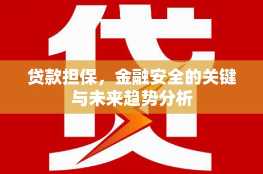 襄阳贷款担保，金融安全的关键与未来趋势分析