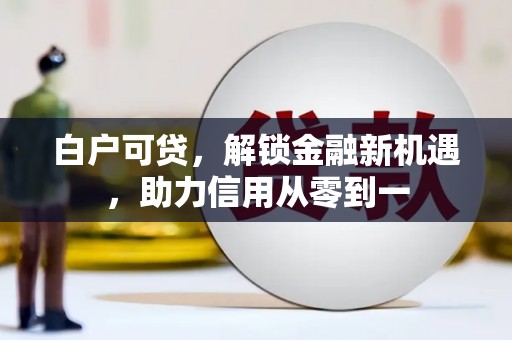 圣方济各堂区白户可贷，解锁金融新机遇，助力信用从零到一