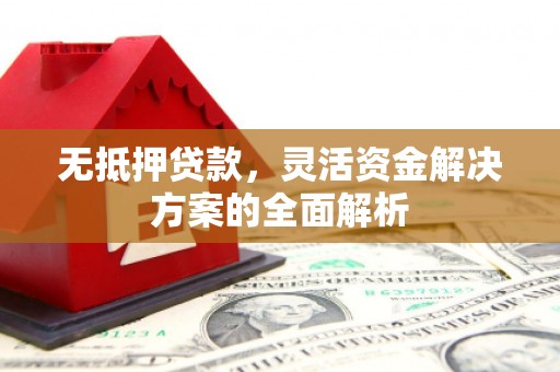 浔阳无抵押贷款，灵活资金解决方案的全面解析