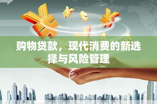 温宿购物贷款，现代消费的新选择与风险管理