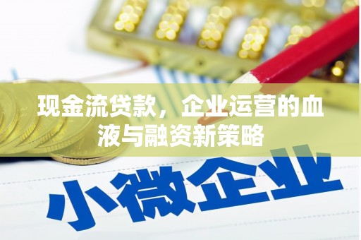 蓬江现金流贷款，企业运营的血液与融资新策略