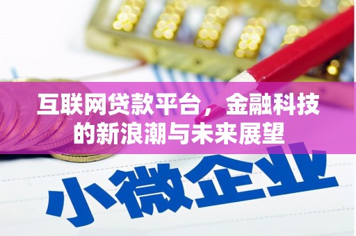 定安互联网贷款平台，金融科技的新浪潮与未来展望