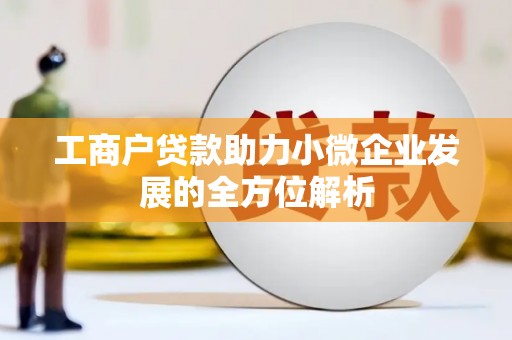 平湖工商户贷款助力小微企业发展的全方位解析