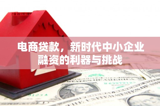 息县电商贷款，新时代中小企业融资的利器与挑战