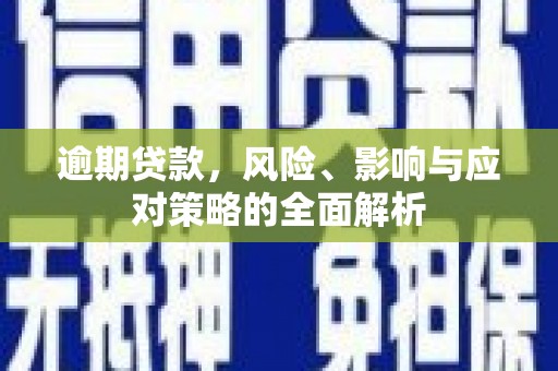 燕巢逾期贷款，风险、影响与应对策略的全面解析