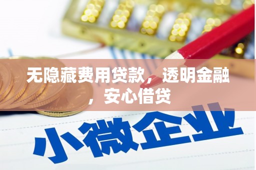 金塔无隐藏费用贷款，透明金融，安心借贷