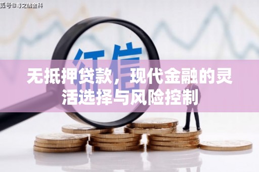 清河门无抵押贷款，现代金融的灵活选择与风险控制