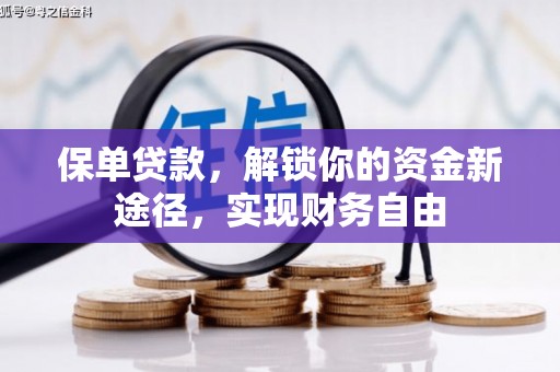 滦县保单贷款，解锁你的资金新途径，实现财务自由