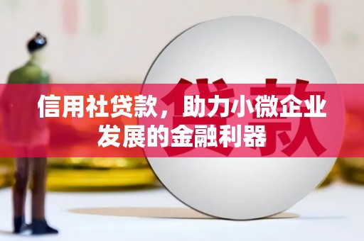 周口信用社贷款，助力小微企业发展的金融利器