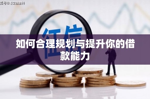 信州如何合理规划与提升你的借款能力
